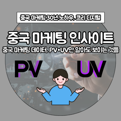 중국 마케팅 데이터, PV·UV만 알아도 보이는 것들.png